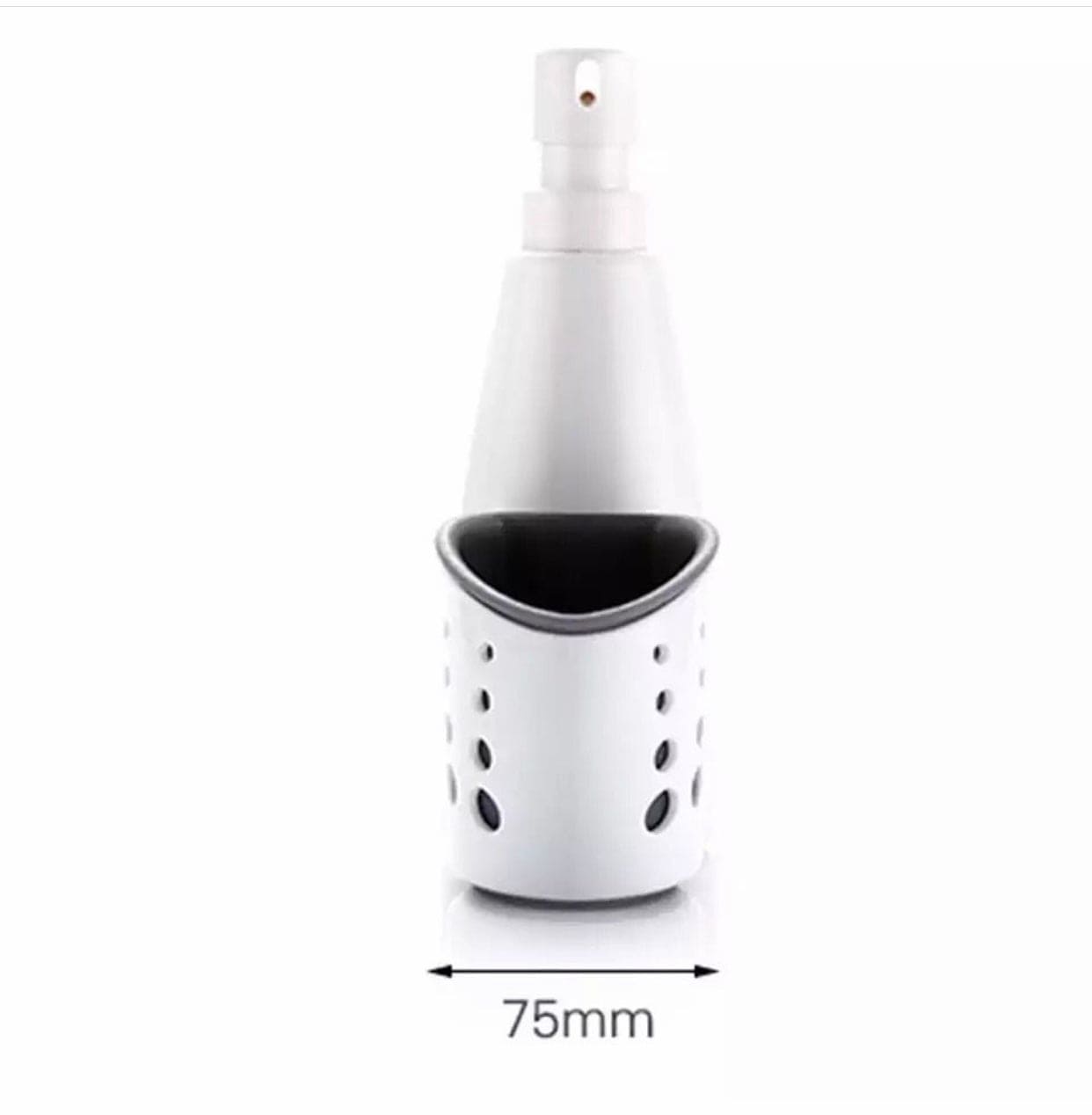 2 in 1 Refillable Liquid Detergent Bottle And Sponge Holder, Liquid Detergent Bottle Dispenser Storage Box 2 in 1 Refillable Liquid Detergent Bottle And Sponge Holder, Liquid Detergent Bottle Dispenser Storage Box